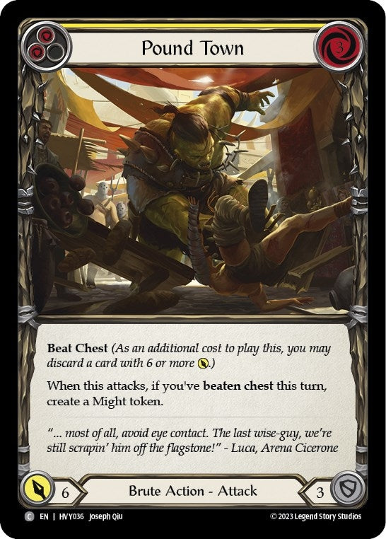 Image for Pound Town (Yellow) [Heavy Hitters]
