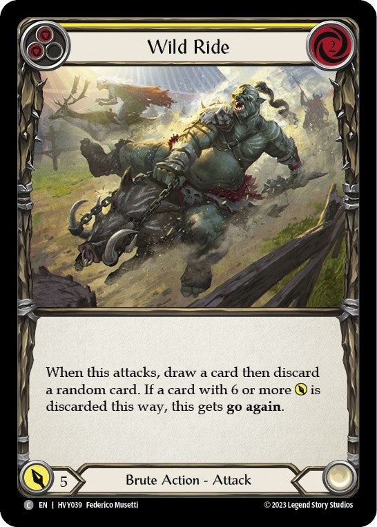 Image for Wild Ride (Yellow) [Heavy Hitters]