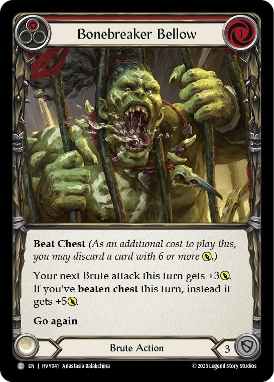 Image for Bonebreaker Bellow (Red) [Heavy Hitters]