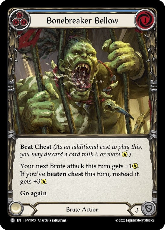 Image for Bonebreaker Bellow (Blue) [Heavy Hitters]