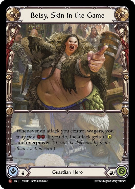 Image for Betsy, Skin in the Game [Heavy Hitters]