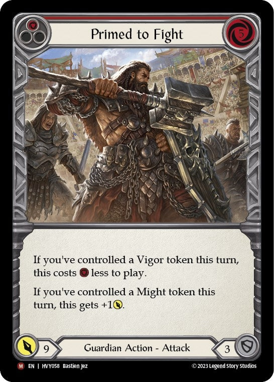 Image for Primed to Fight [Heavy Hitters]