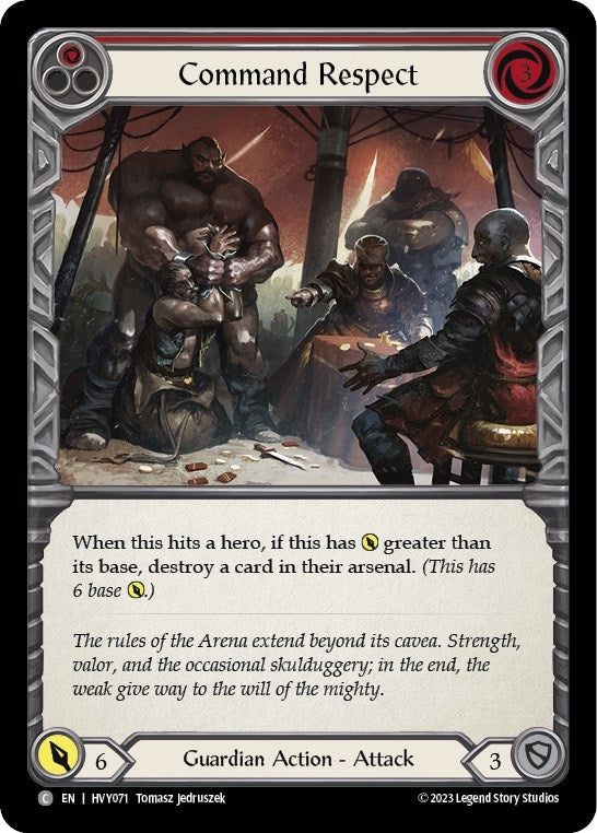 Image for Command Respect (Red) [Heavy Hitters]
