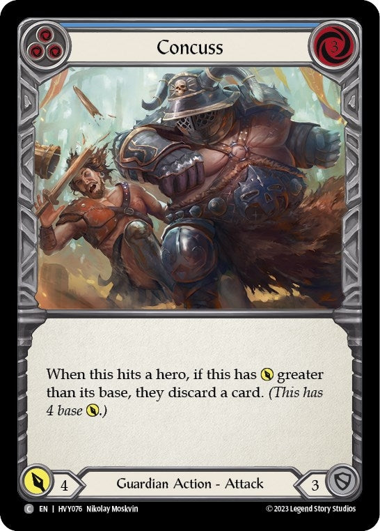 Image for Concuss (Blue) [Heavy Hitters]