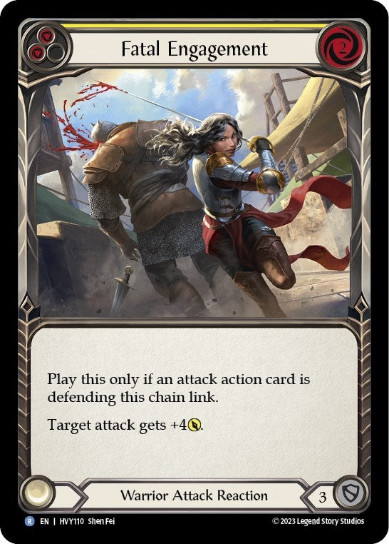 Image for Fatal Engagement (Yellow) [Heavy Hitters]