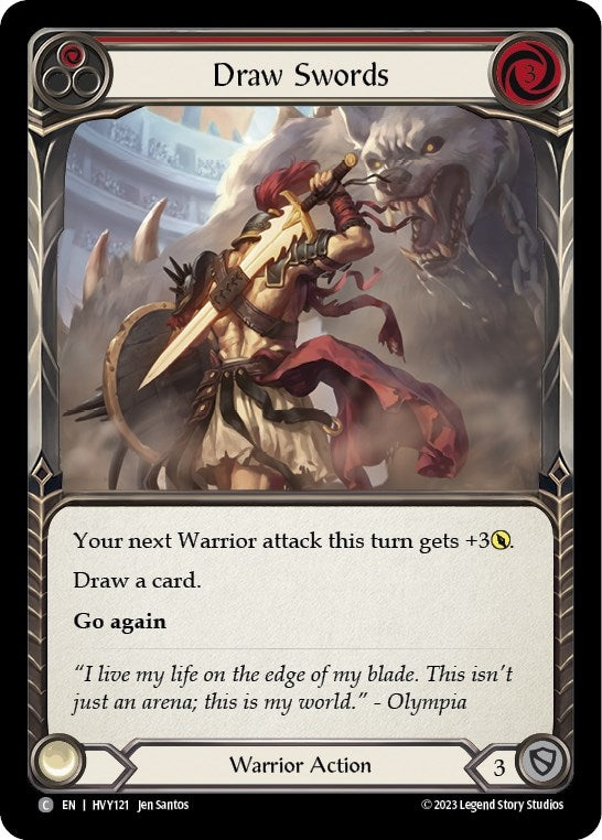 Image for Draw Swords (Red) [Heavy Hitters]