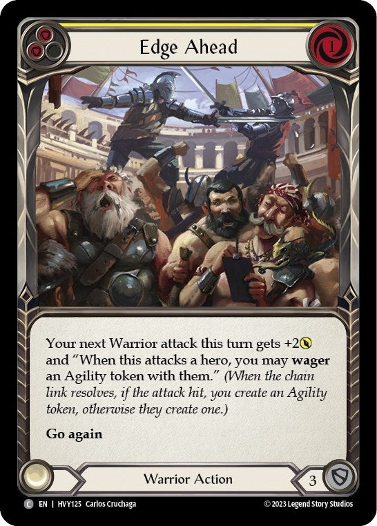 Image for Edge Ahead (Yellow) [Heavy Hitters]