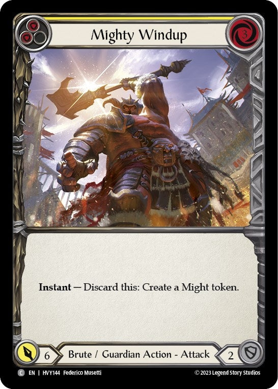 Image for Mighty Windup (Yellow) [Heavy Hitters]
