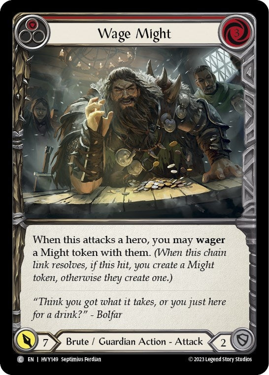 Image for Wage Might (Red) [Heavy Hitters]