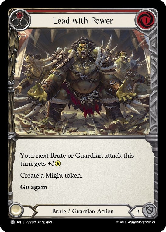 Image for Lead with Power (Red) [Heavy Hitters]