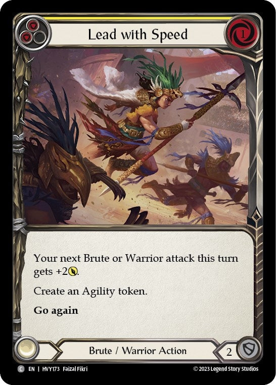 Image for Lead with Speed (Yellow) [Heavy Hitters]