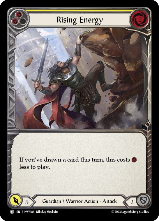 Image for Rising Energy (Yellow) [Heavy Hitters]