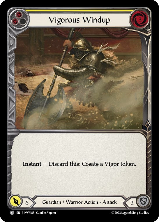 Image for Vigorous Windup (Yellow) [Heavy Hitters]