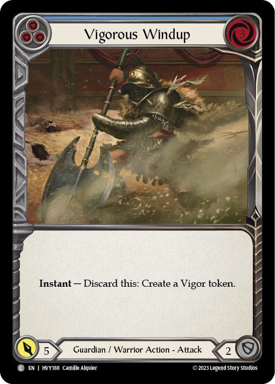 Image for Vigorous Windup (Blue) [Heavy Hitters]
