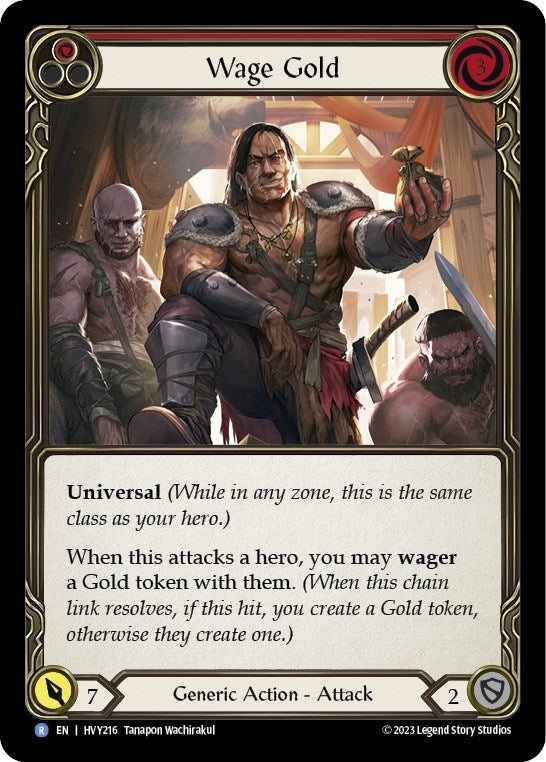 Image for Wage Gold (Red) [Heavy Hitters]