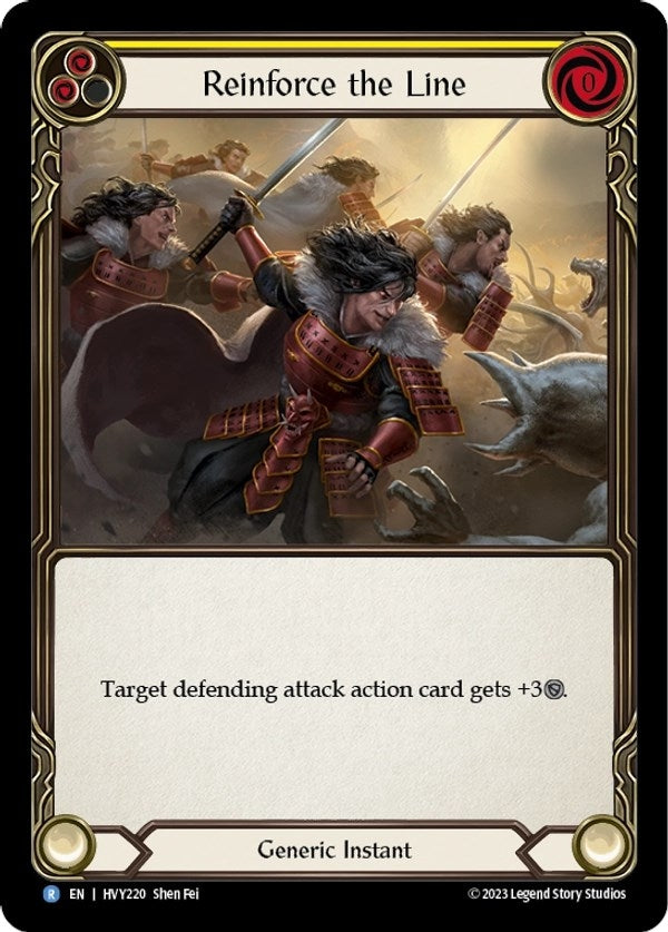 Image for Reinforce the Line (Yellow) [Heavy Hitters]
