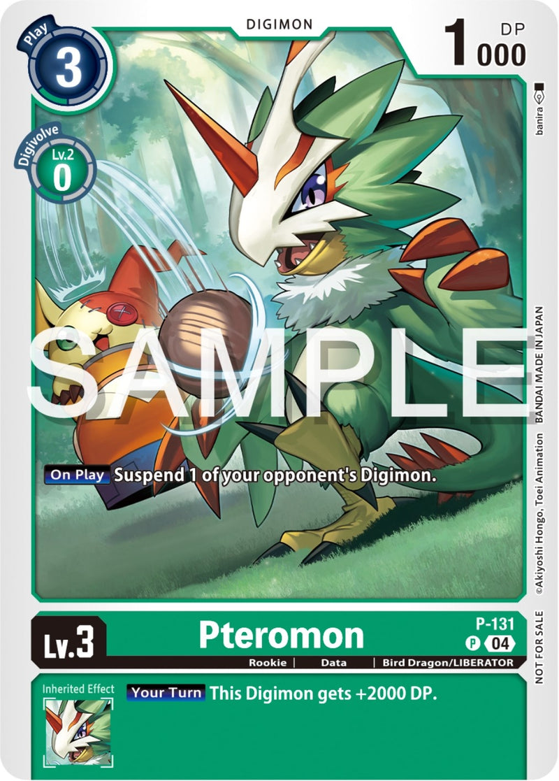 Image for Pteromon (Digimon Liberator Promotion Pack) [Digimon Promotion Cards]