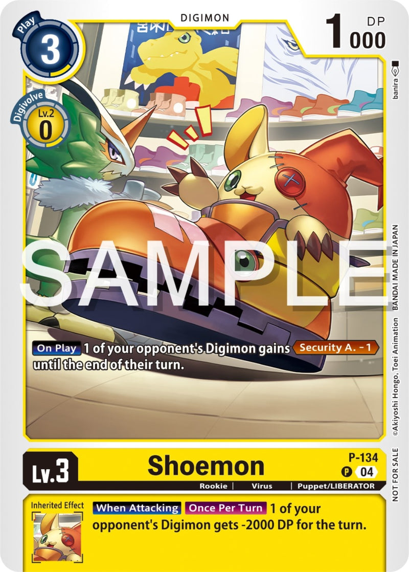 Image for Shoemon (Digimon Liberator Promotion Pack) [Digimon Promotion Cards]