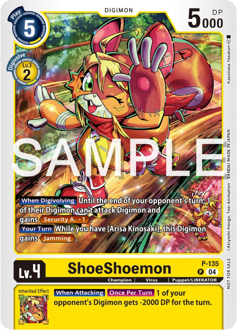 Image for ShoeShoemon (Digimon Liberator Promotion Pack) [Digimon Promotion Cards]
