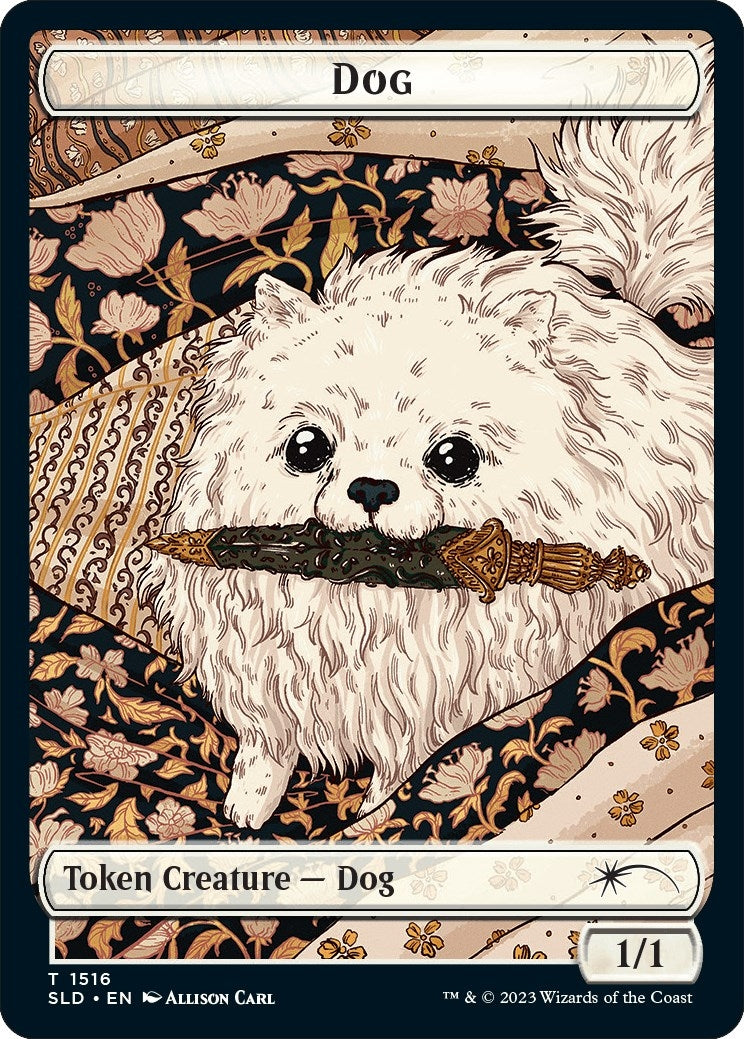 Dog Cat Double Sided Token (1516 // 1517) [SLD]