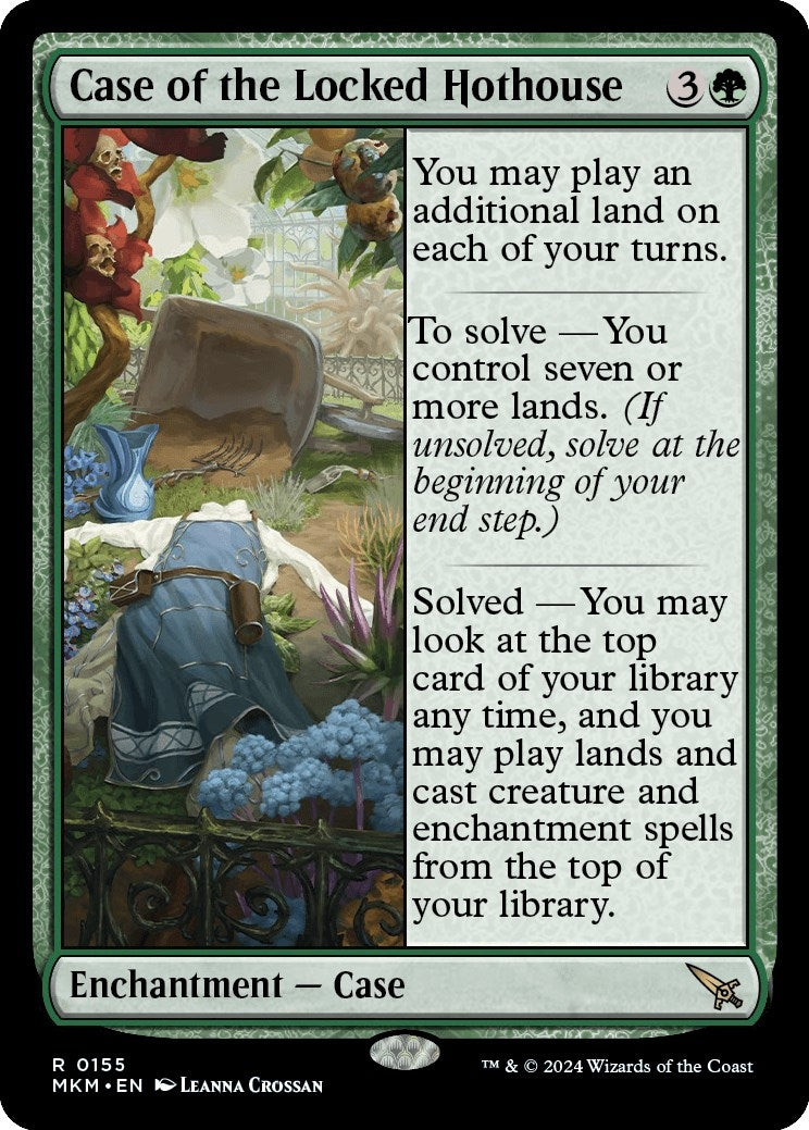 Case of the Locked Hothouse (155) [MKM]