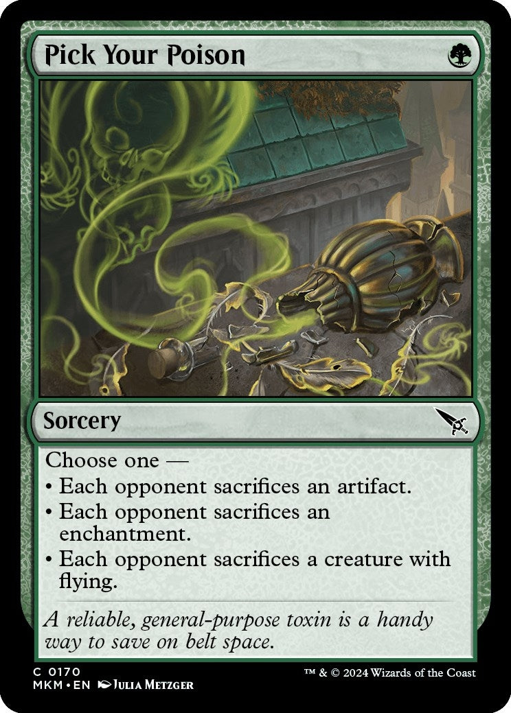 Pick Your Poison [Murders at Karlov Manor]