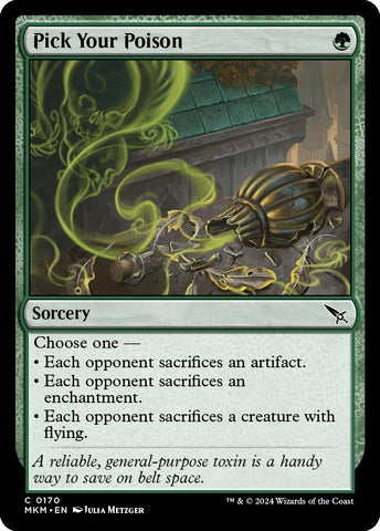 Pick Your Poison [Murders at Karlov Manor]