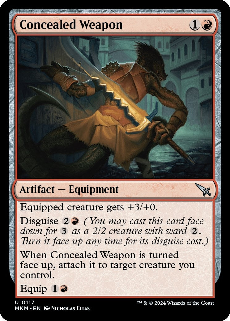 Concealed Weapon (117) [MKM]