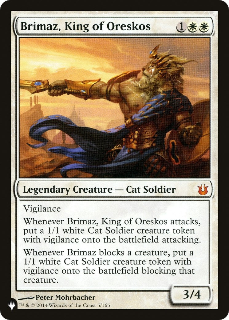 Brimaz King of Oreskos (5) [LIST]