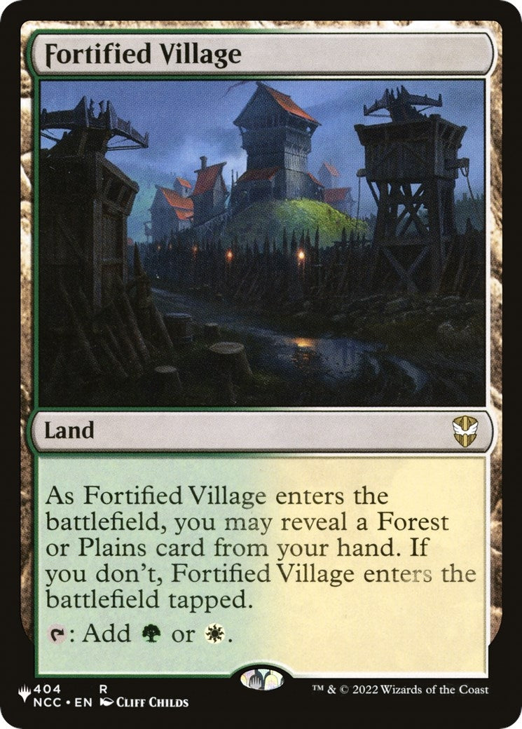 Fortified Village (404) [LIST]