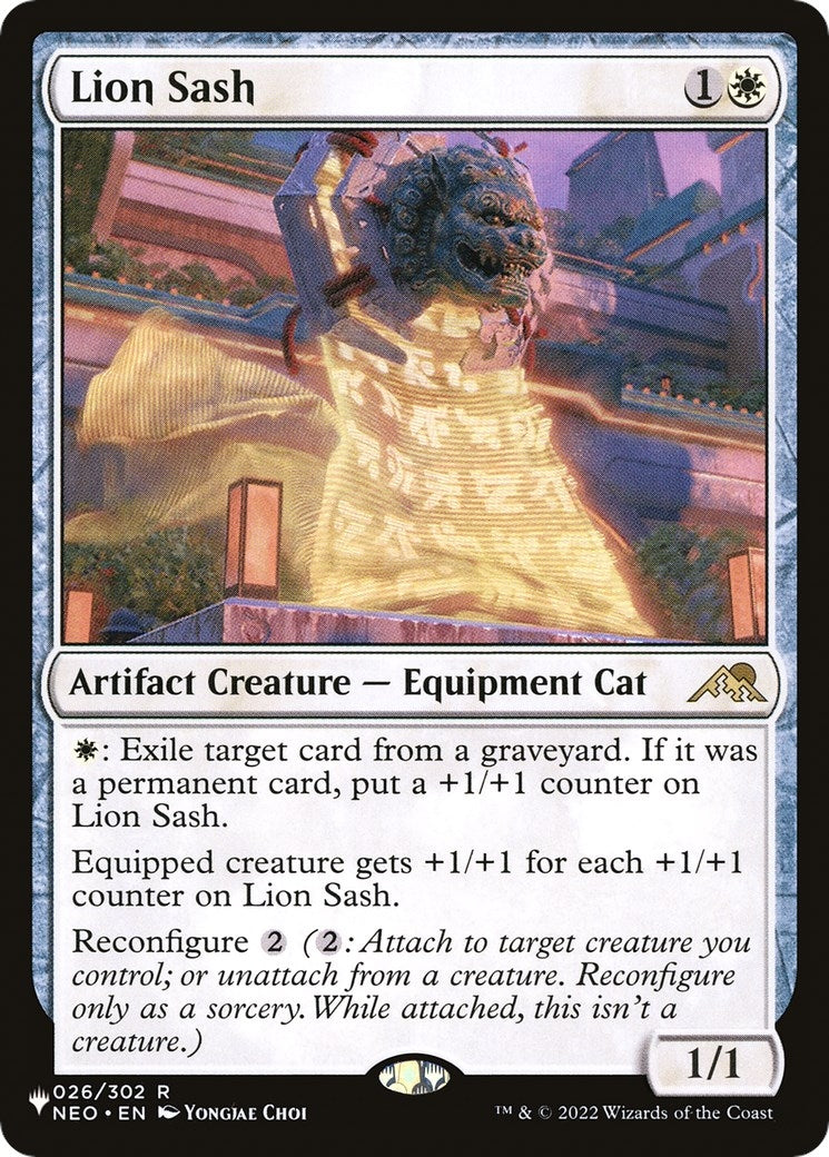 Lion Sash (26) [LIST]