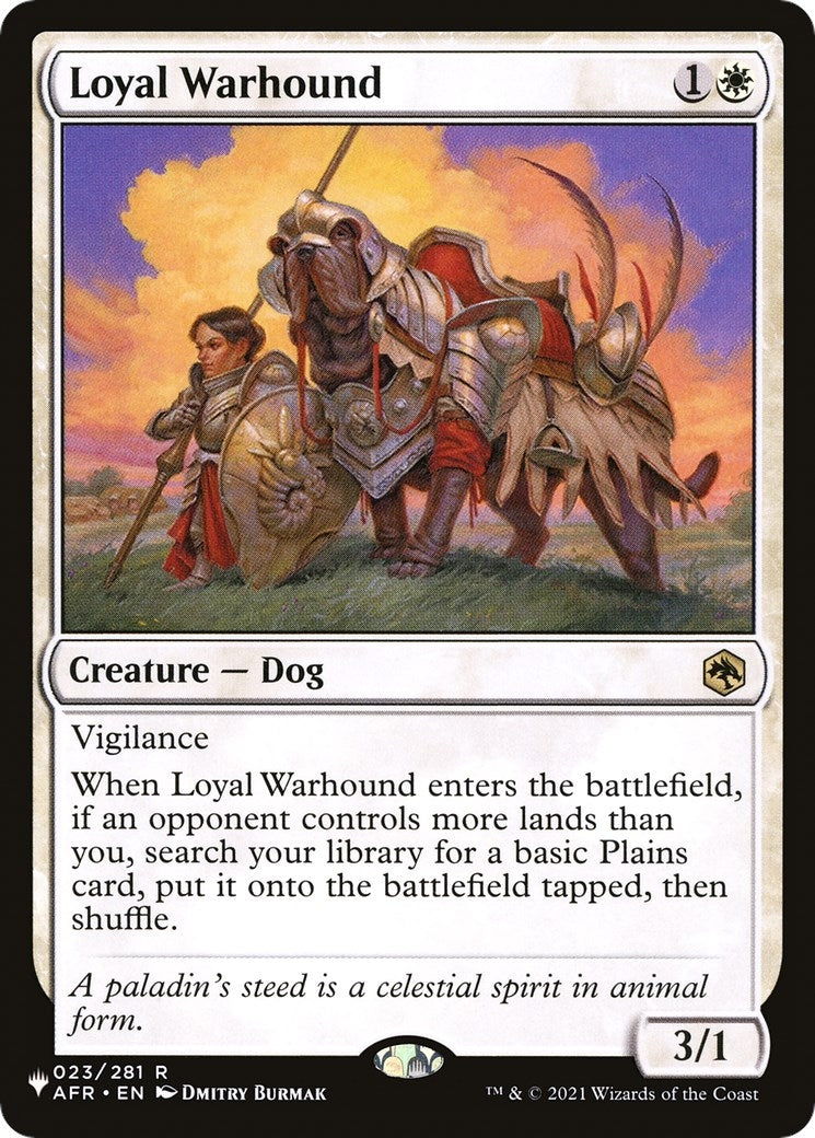 Loyal Warhound (23) [LIST]