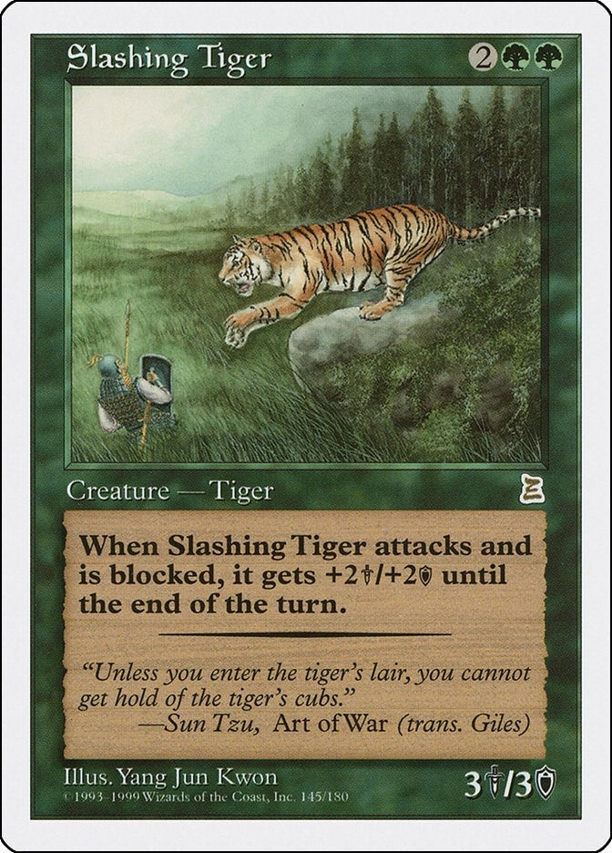 Slashing Tiger (145) [PTK]