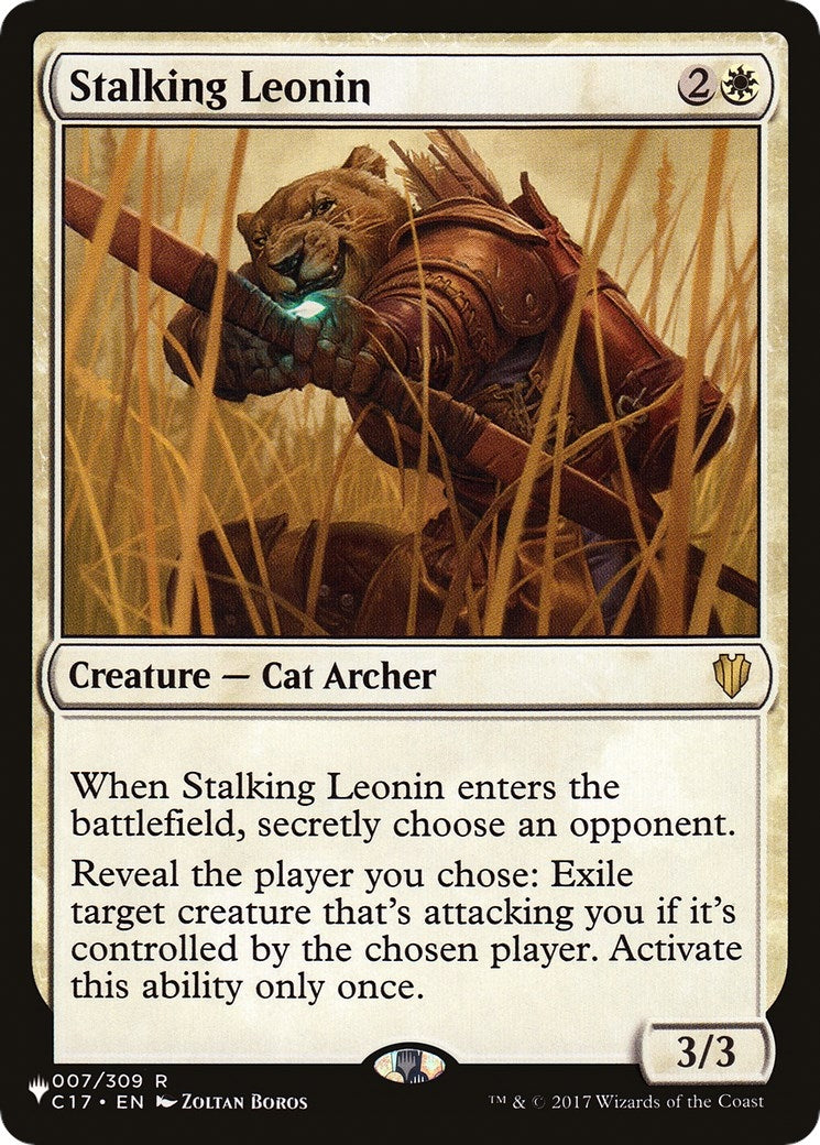 Stalking Leonin (7) [LIST]