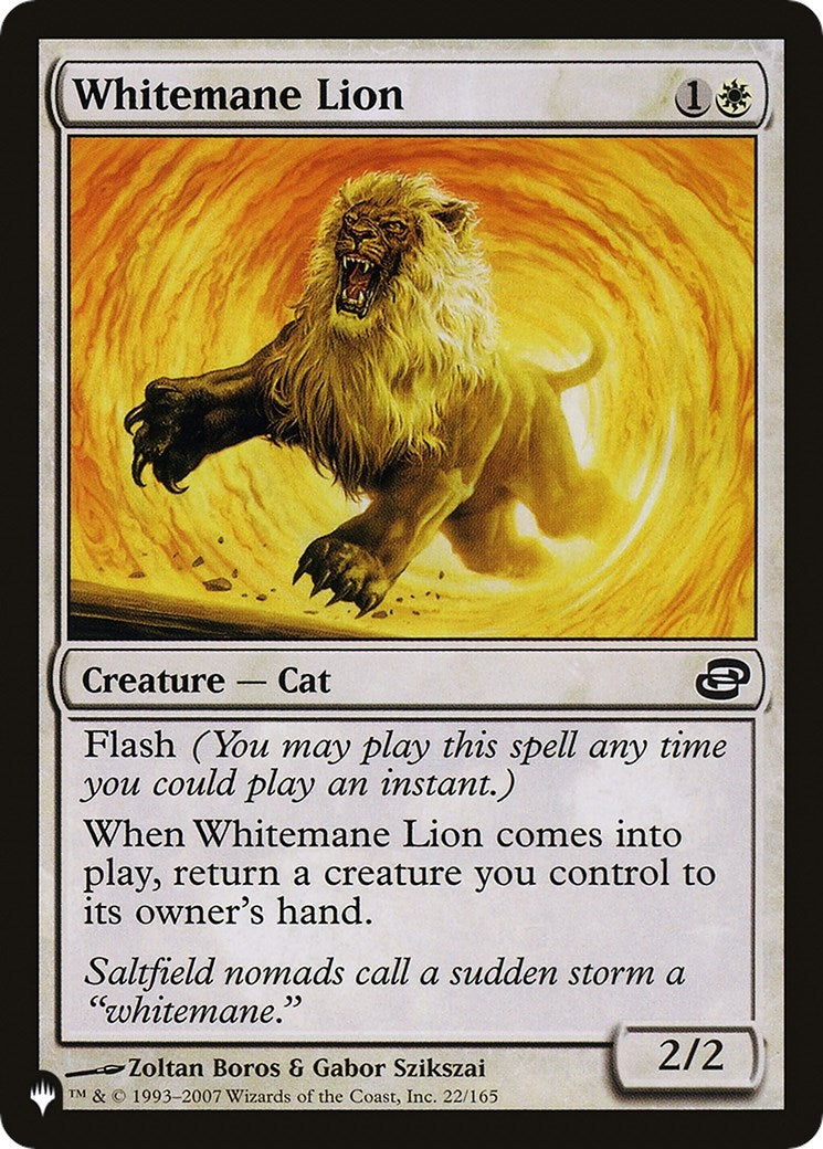 Whitemane Lion PLC (22) [LIST]
