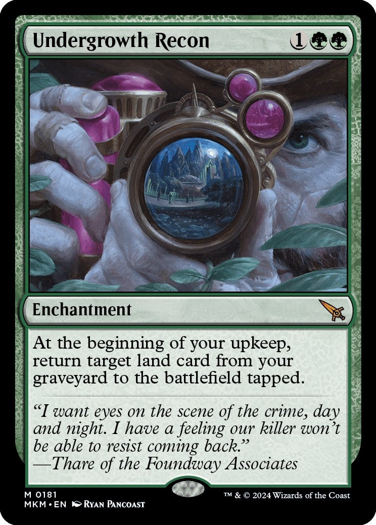 Undergrowth Recon (181) [MKM]
