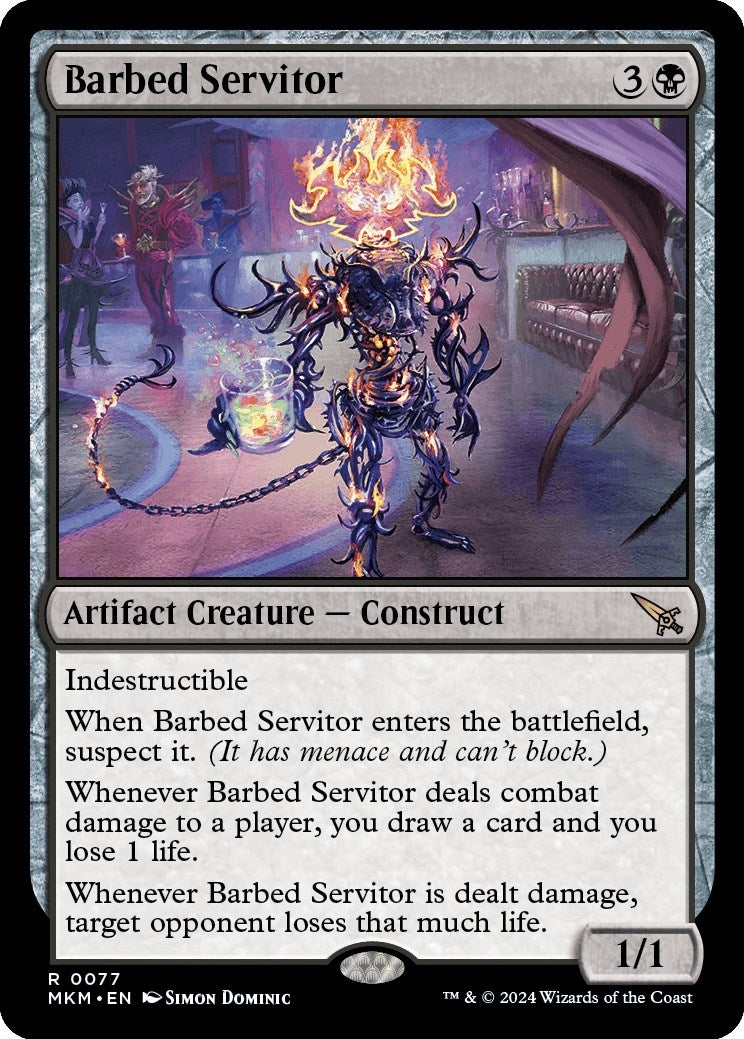 Barbed Servitor (77) [MKM]