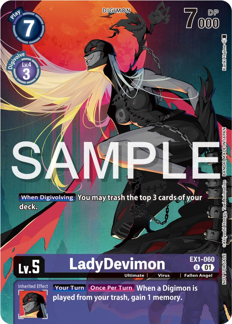 Image for LadyDevimon (Digimon Illustration Competition Pack 2023) [Classic Collection]