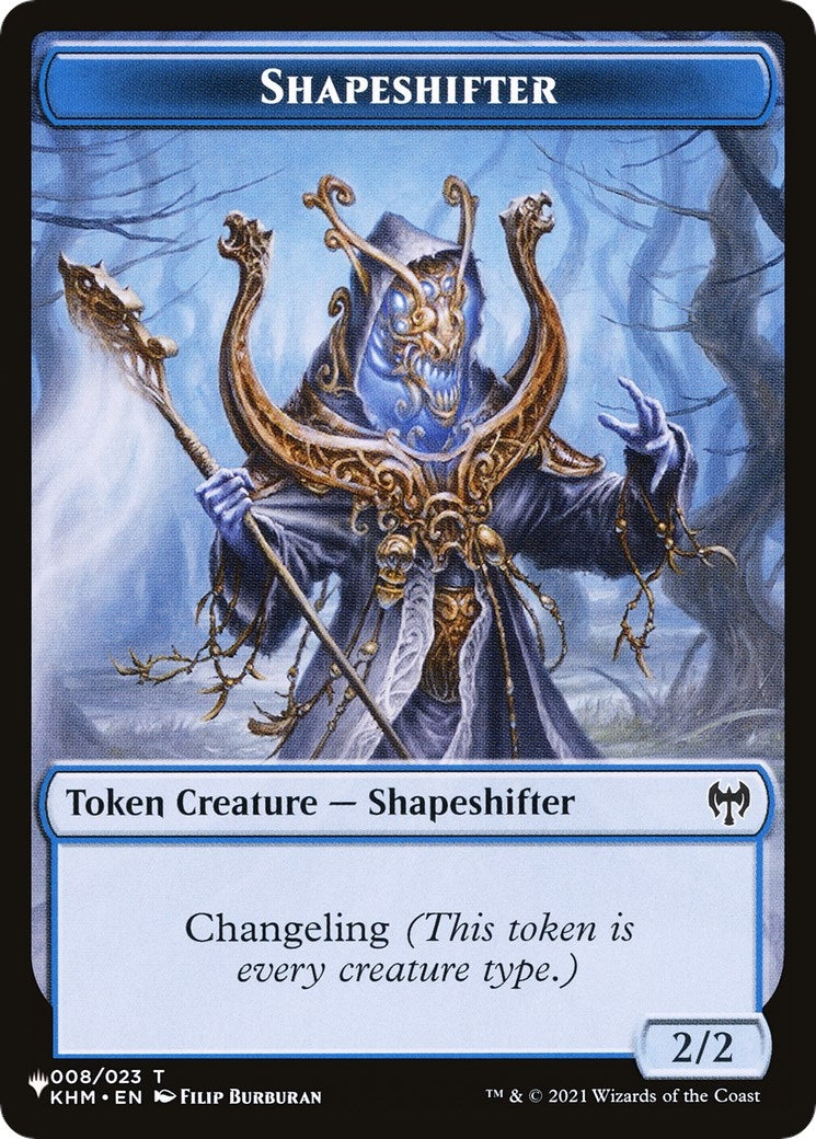 Shapeshifter Rat Double Sided Token (8 // 3) [LIST]