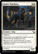Karlov Watchdog [Murders at Karlov Manor]