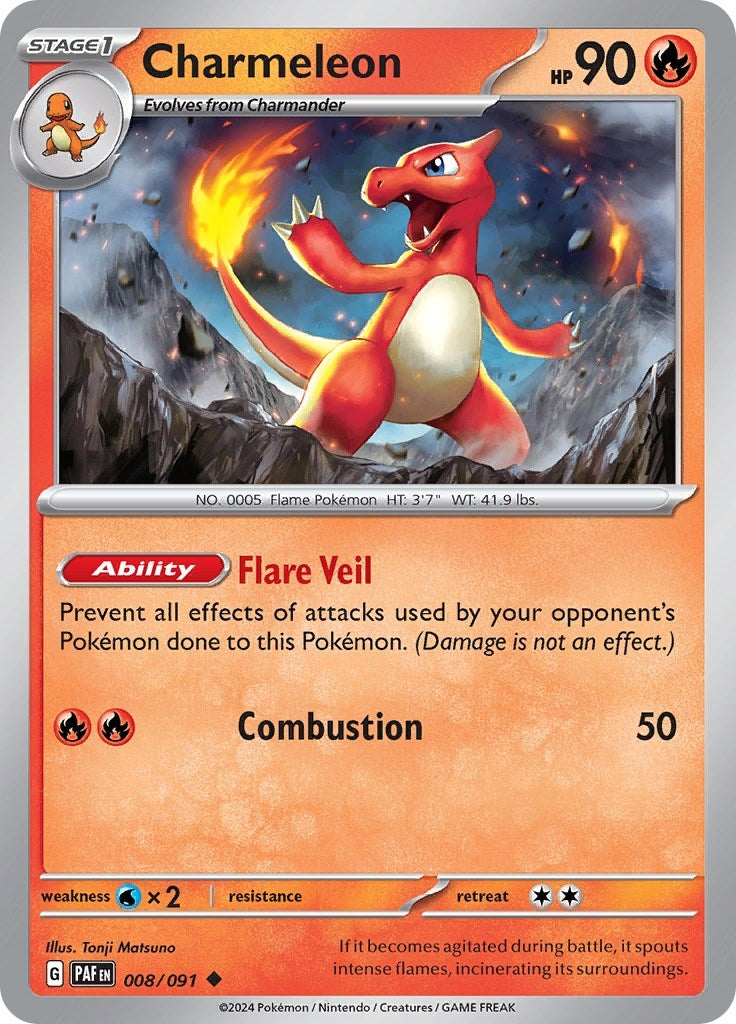 Charmeleon 008 091 (008/091) [PAF]