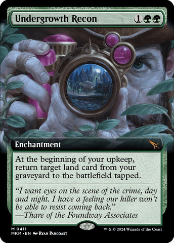 Undergrowth Recon Extended Art (411) [MKM]