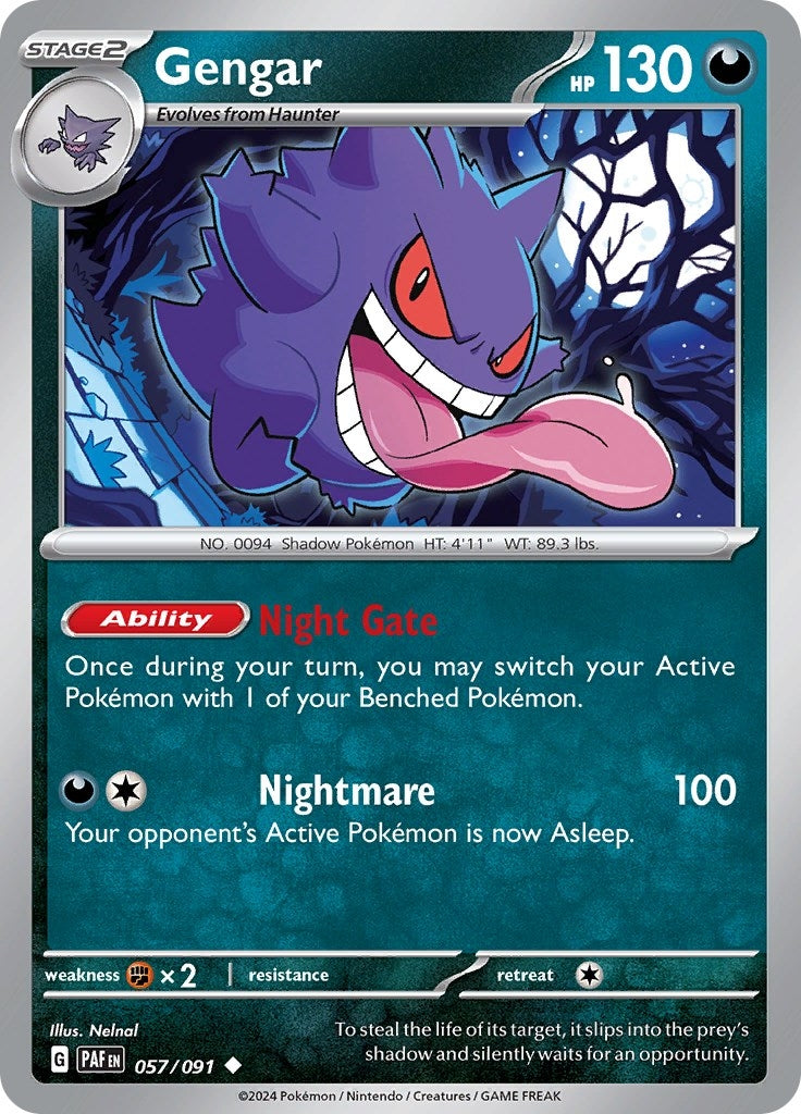 Gengar (057/091) [PAF]