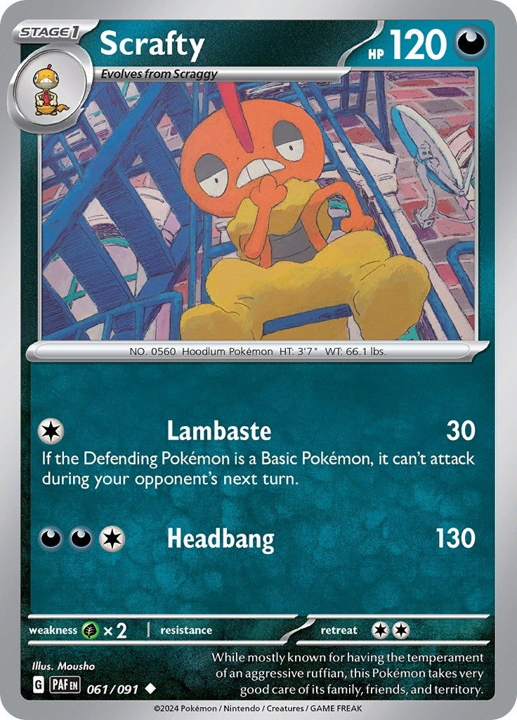 Scrafty (061/091) [PAF]
