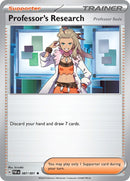 Professor's Research (087/091) (SV: Paldean Fates)