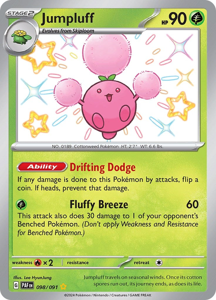 Jumpluff (098/091) [PAF]