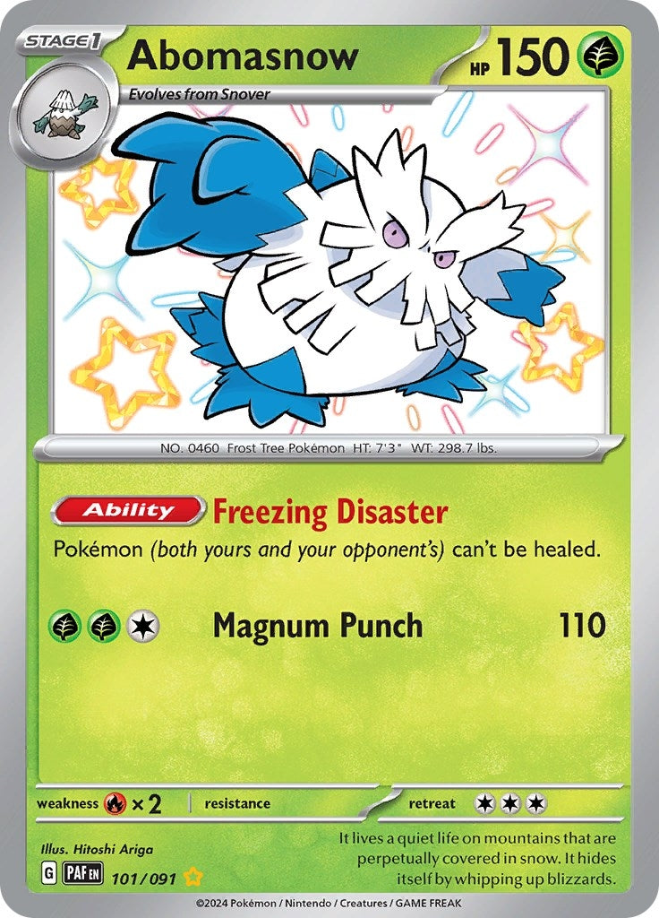 Abomasnow (101/091) [PAF]