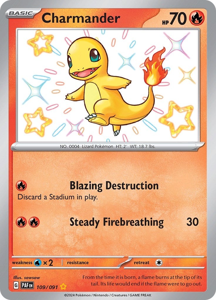 Charmander 109 091 (109/091) [PAF]