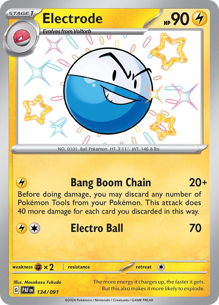 Electrode (134/091) (SV: Paldean Fates)