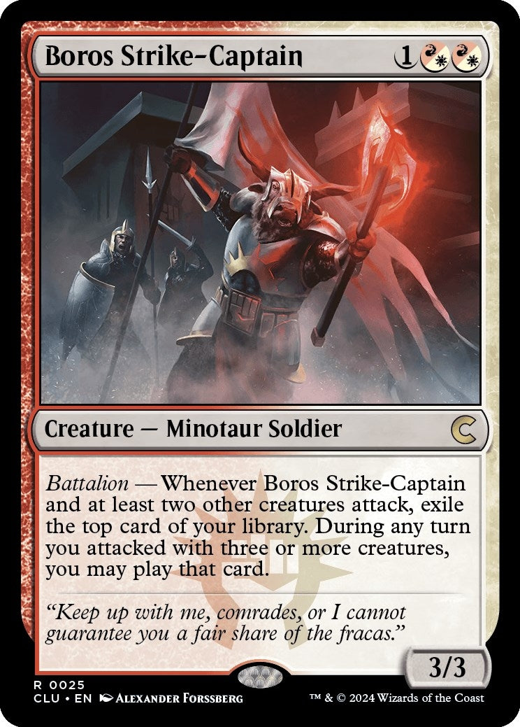 Boros Strike Captain (25) [CLU]